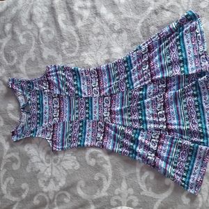 Mudd | Multicolored Patterned Dress